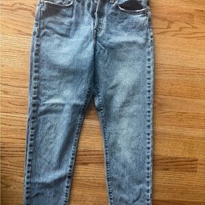 Levi's Wedgie Women's Ankle & Cropped Jeans - Blue